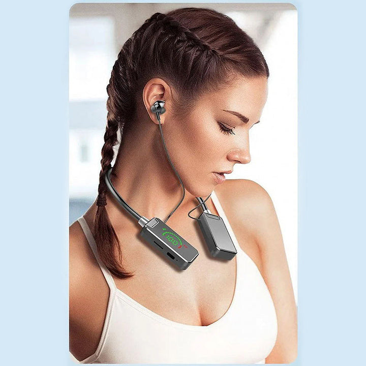 BowLift | Neckband Digital Display Bluetooth Headset