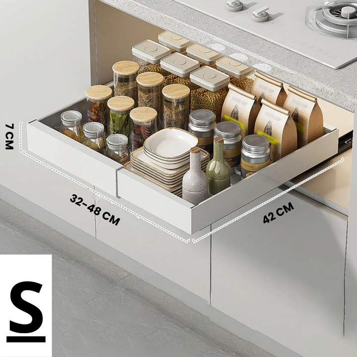 FlexiShelf Pro — Finally perfect organization that makes your everyday kitchen life easier | Bowlift