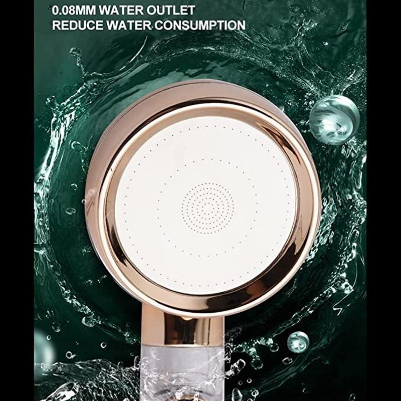 BowLift | 3 Mode Adjustable High Pressure Water Saving Showerhead