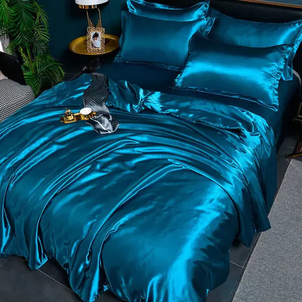 Satin Duvet Cover - Velora | Bowlift
