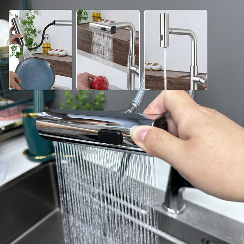 BowLift | New Waterfall Kitchen Faucet