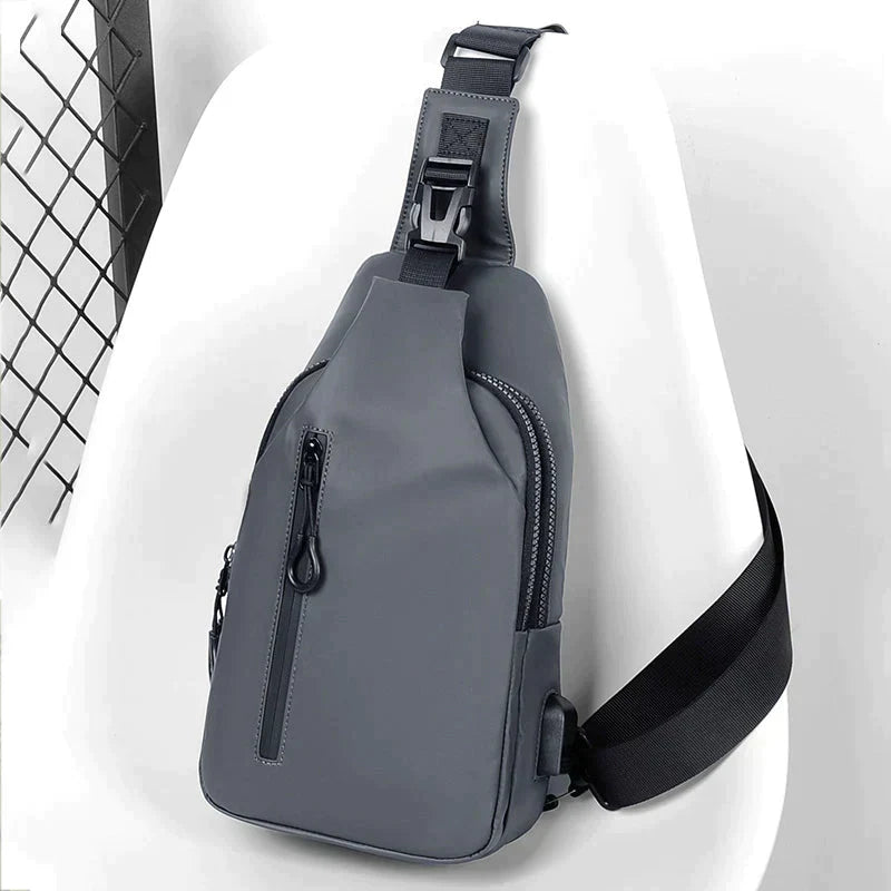 UrbanShield Waterproof Shoulder Bag with Anti-Theft Design | Bowlift