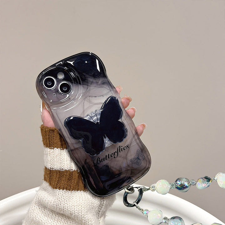 BowLift | Shockproof Wave Edge Butterfly Case for iPhone