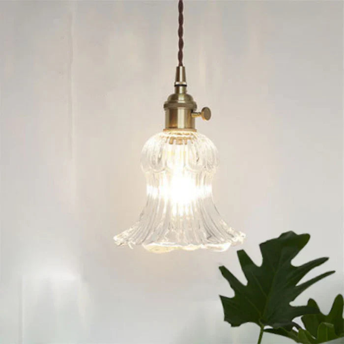 OpulentGlow Pendant – Elegant Glass Hanging Lamp Bowlift