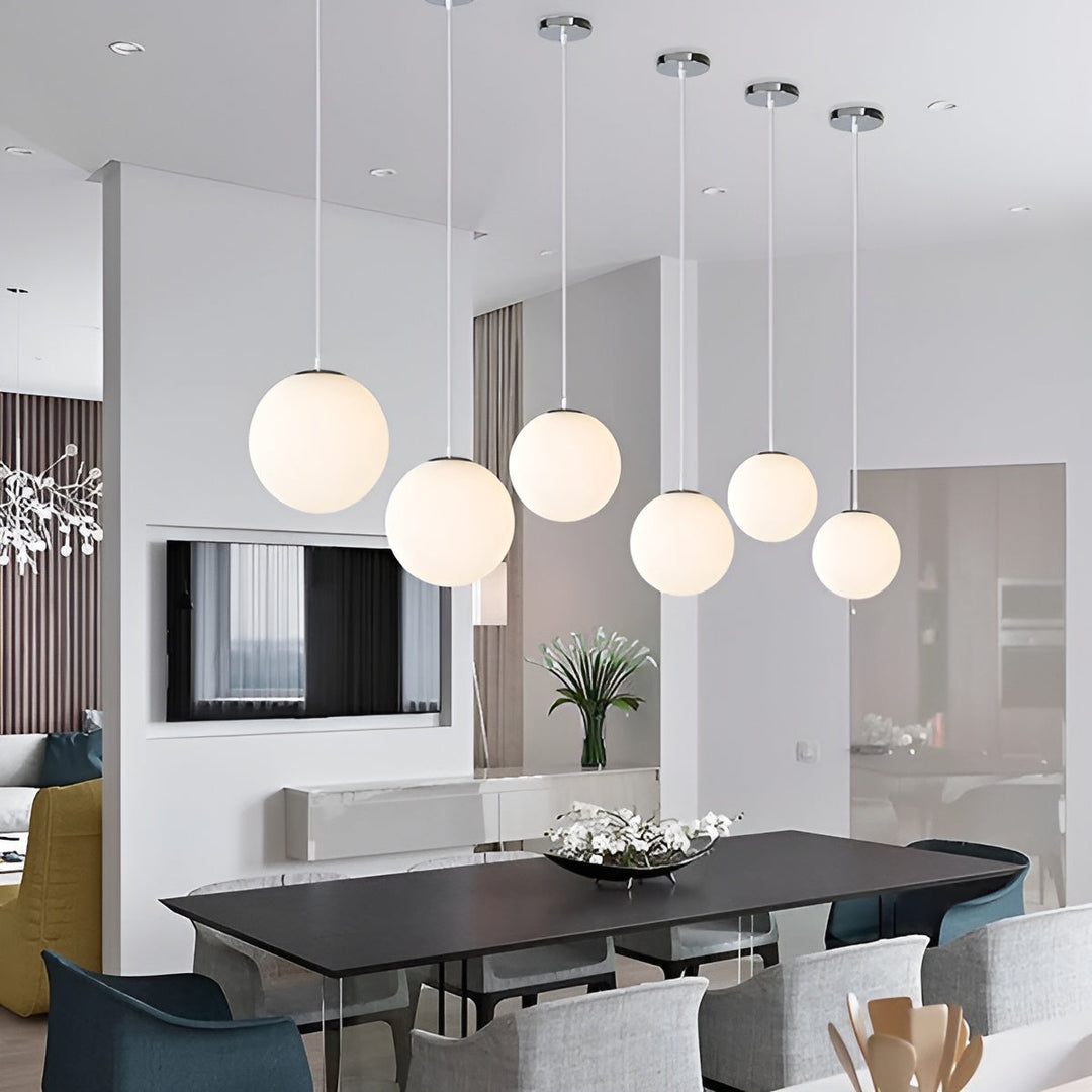 Metal pendant lamp – Modern design | Perfect for dining room & living room | Bowlift