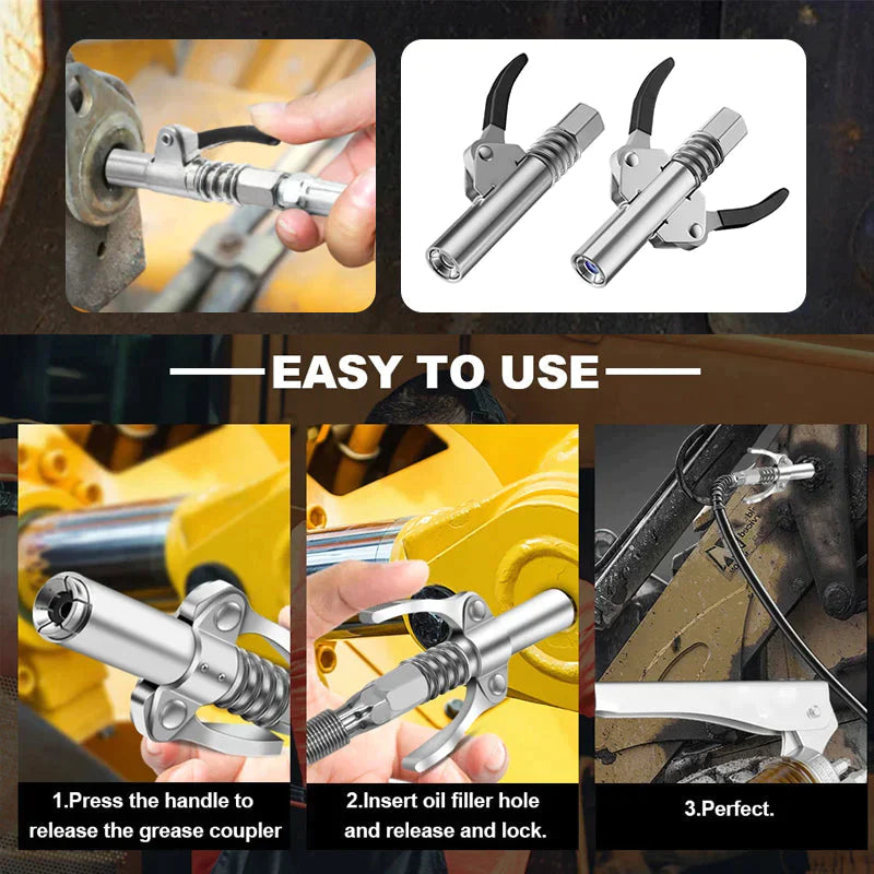 BowLift | Strong Lock on Grease Couplers