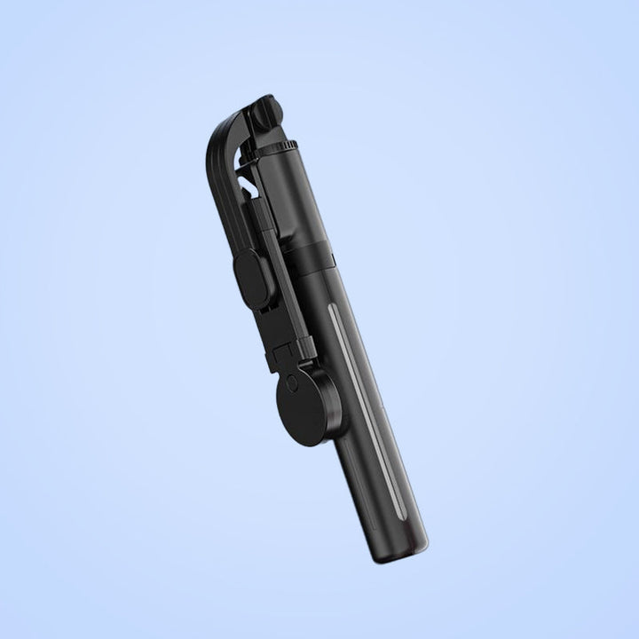Selfie stick with LED additional light | Bowlift