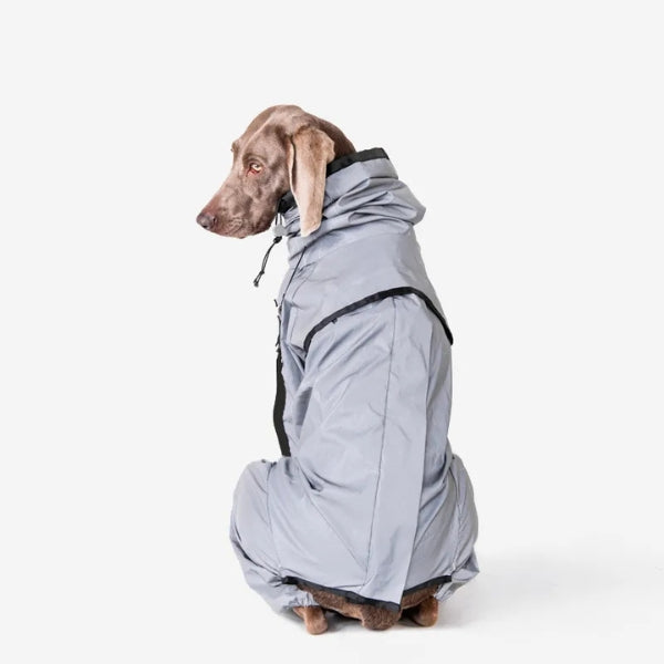 BowLift | Waterproof Dog Coat with Legs – Reflective Dog Rain Jacket for Small & Large Breeds | Best Rain Coat for Dogs UK