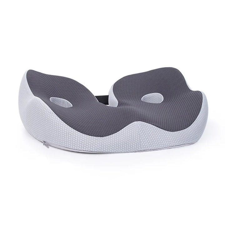 BowLift | Adjustable Memory Foam Seat Cushion for Sit Bone Relief | Ergonomic Design for Office Chair and Car Use