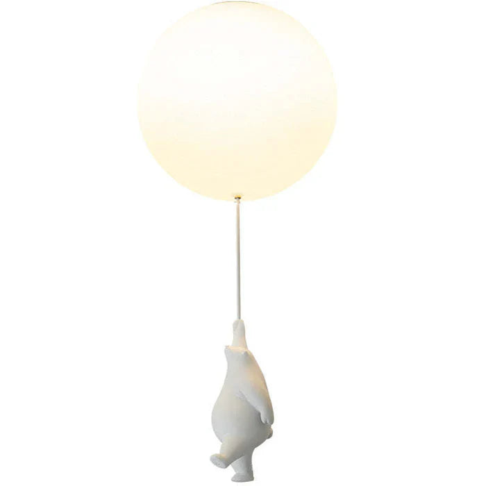 Children's Ceiling Lamp with Bear and Balloon - CloudBear | Bowlift