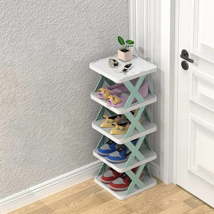 Foldable Multi-Layer Shoe Rack, Shoe Storage Shelf Organizer | Bowlift