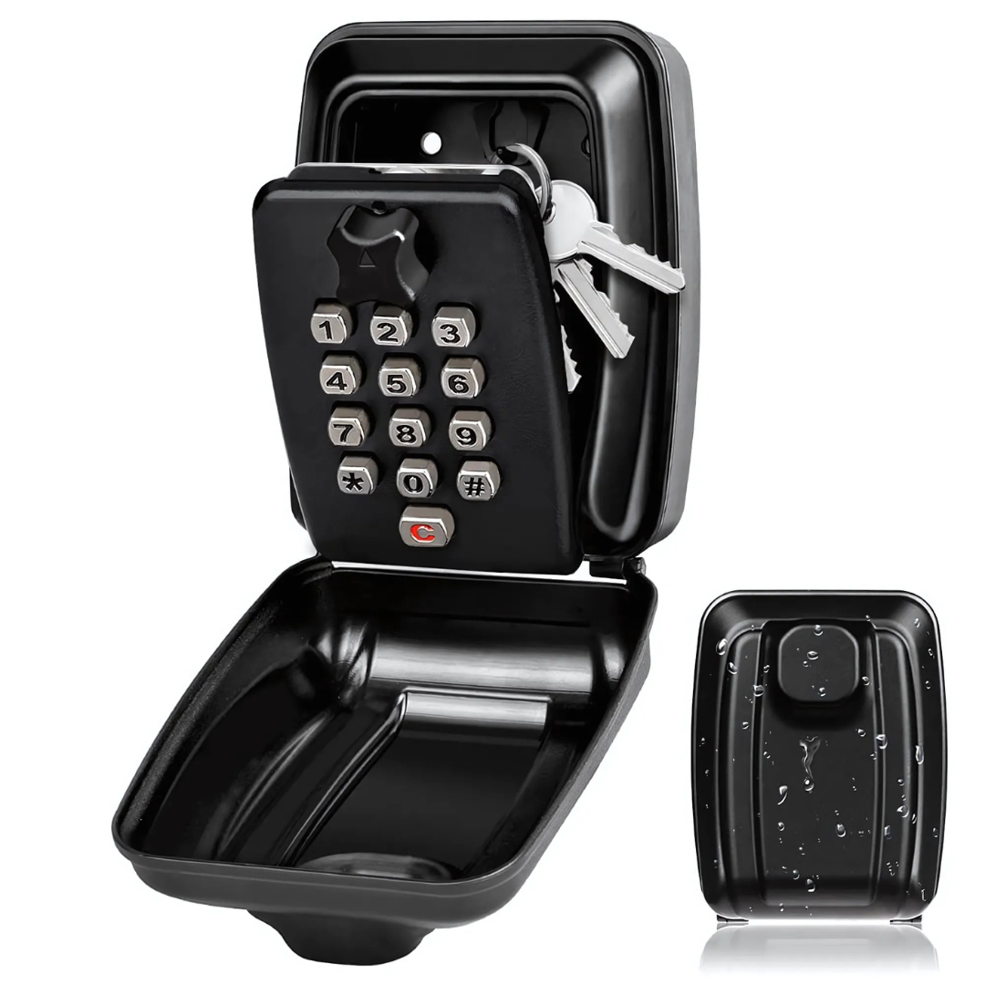 KeyGuard Outdoor Safe – Weather-Resistant Wall-Mounted Key Box | Bowlift
