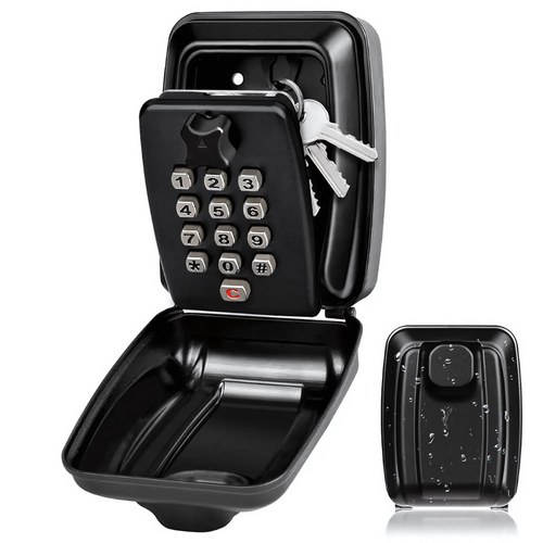 KeyGuard Outdoor Safe – Weather-Resistant Wall-Mounted Key Box | Bowlift