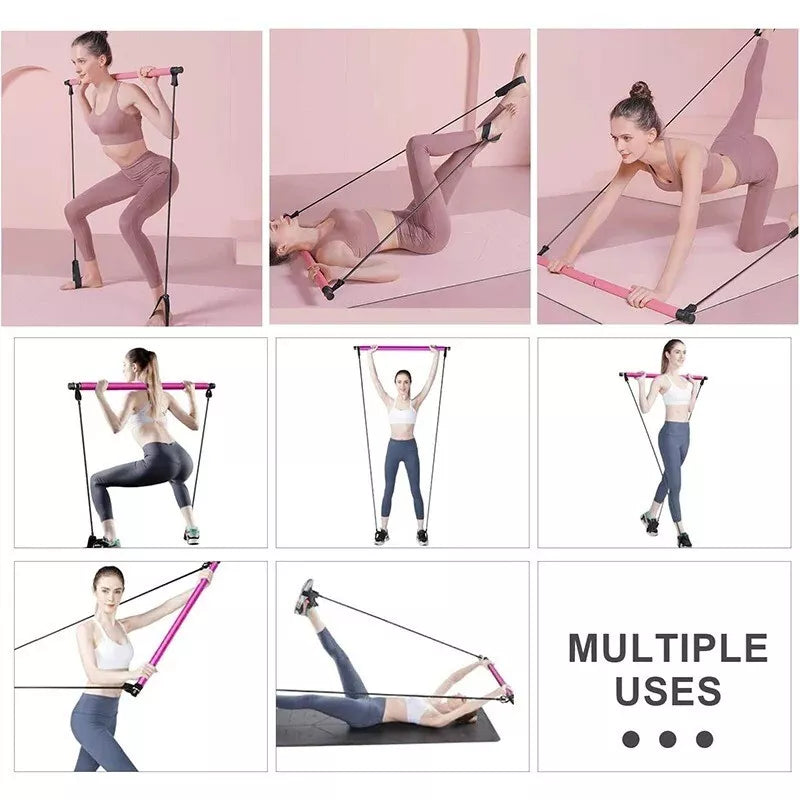 BowLift | Multi-Functional Pilates Bar – Home Gym & Resistance Training Kit