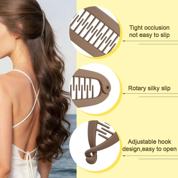 Gentle Volumizing Banana Clip Bowlift