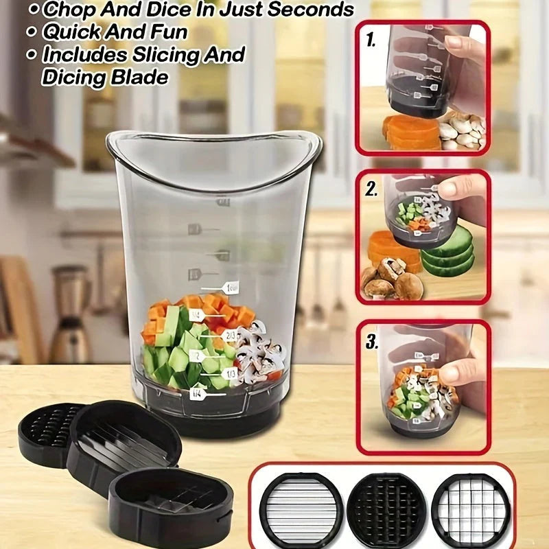 BowLift | 3-in-1 Manual Vegetable Chopper