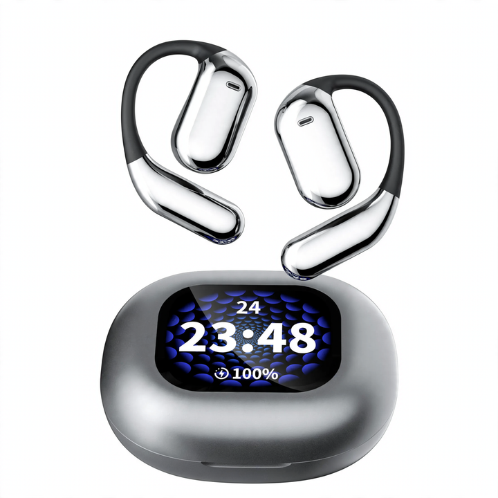 Open Bluetooth headphones with noise cancellation