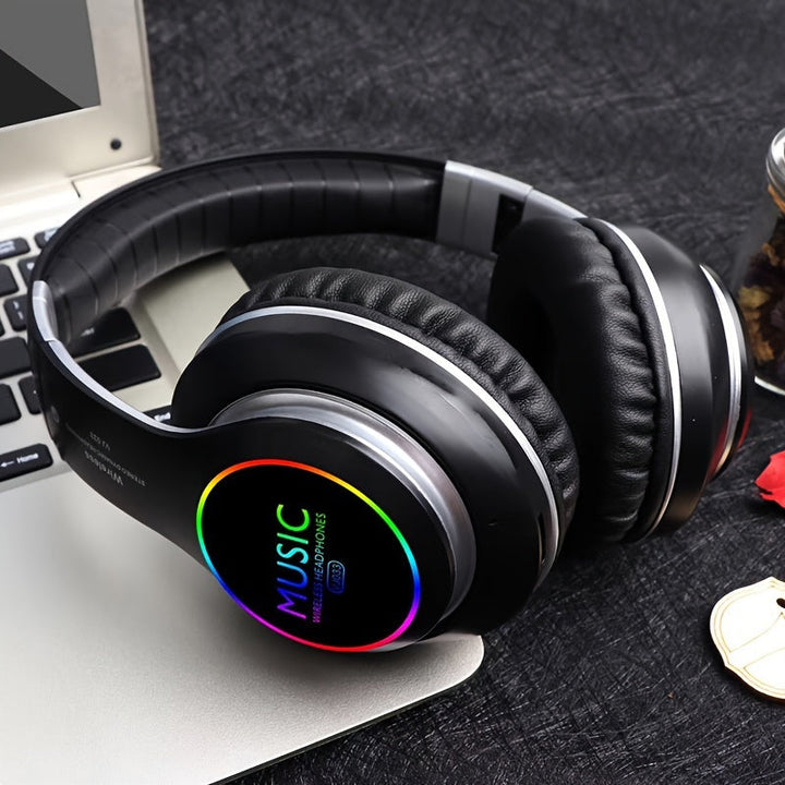 BowLift | Headphones Wireless Over Ear with LED Lighting