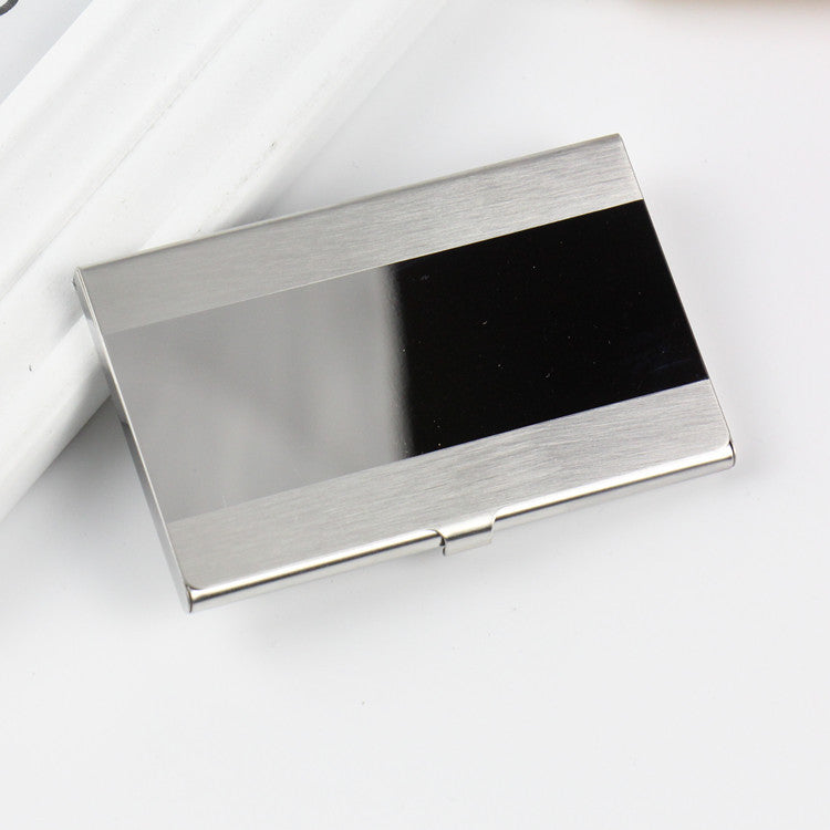 Premium Stainless Steel Business Card Holder