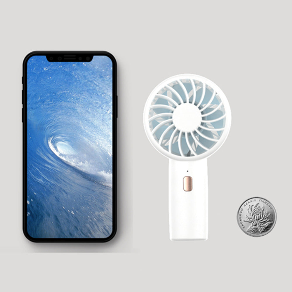 Compact Rechargeable Handheld Fan Bowlift