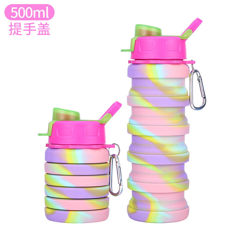 Unisex foldable silicone water bottle Bowlift