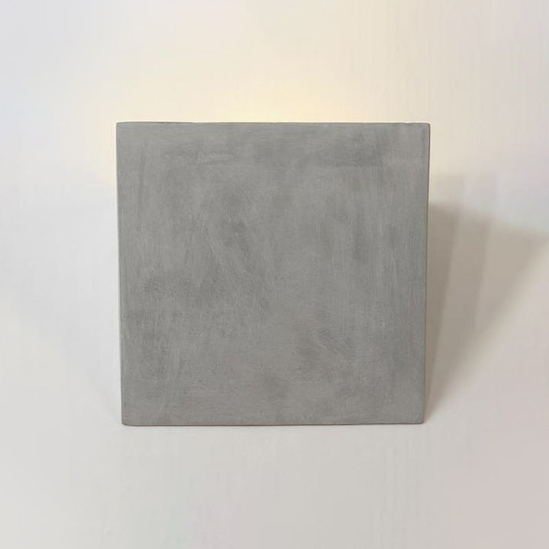 BowLift | Cement Bowl/Cylinder Shade Wall Lighting Modern Style 1 Light Bathroom Wall Light Fixture in Gray