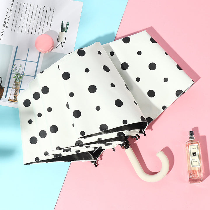 Ladies creative folding umbrella with musical design Bowlift