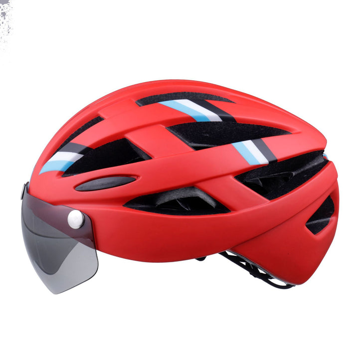 Aerodynamic Road Cycling Helmet Bowlift