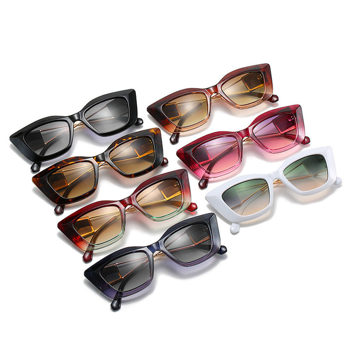 Oversized Fashion Sunglasses with Unique Geometric Frame Bowlift