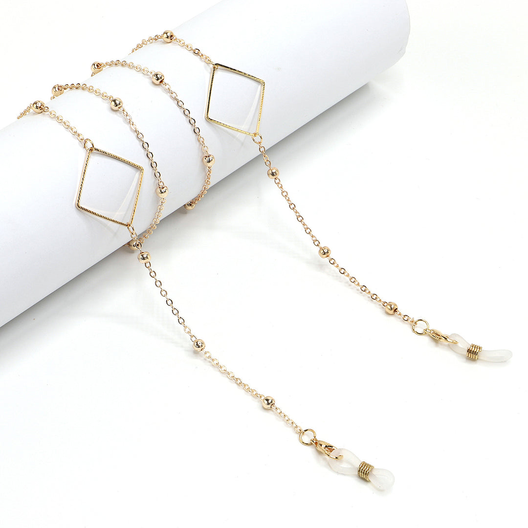 Elegant Gold Chain Eyewear Holder Bowlift