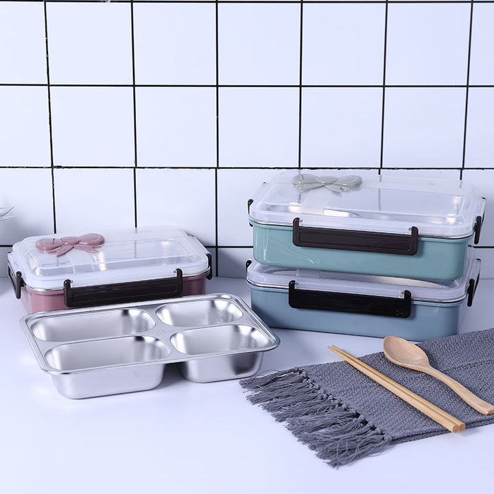 Insulated Multi-Compartment Food Storage Container