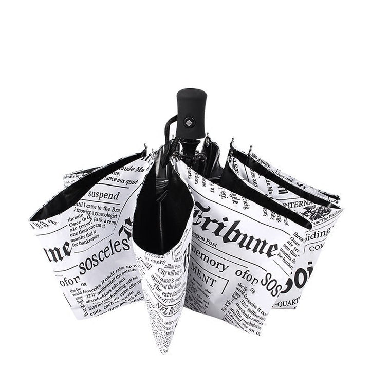 Ladies Designer Umbrella with Innovative Folding Mechanism Bowlift