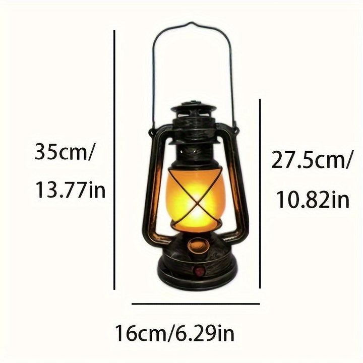 RetroGlow Lantern – Vintage LED Lantern with Flame Light Effect | Bowlift