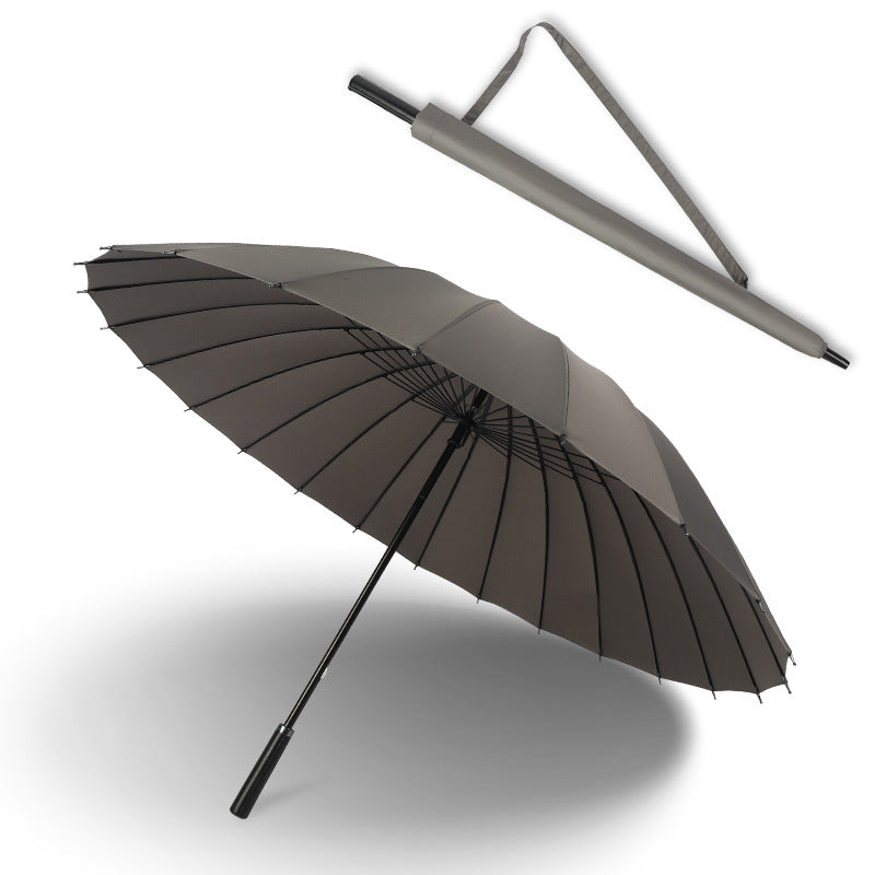 Women's automatic folding umbrella with ergonomic handle and windproof technology Bowlift