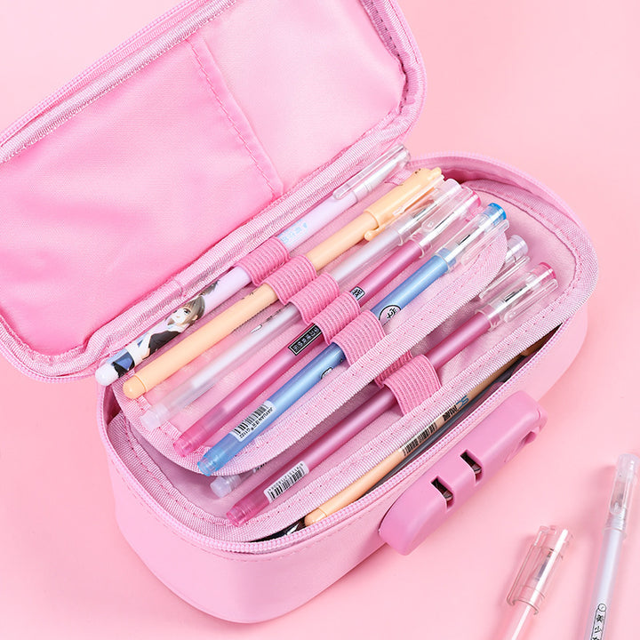 Multi-Compartment Hard Shell Pencil Case Bowlift