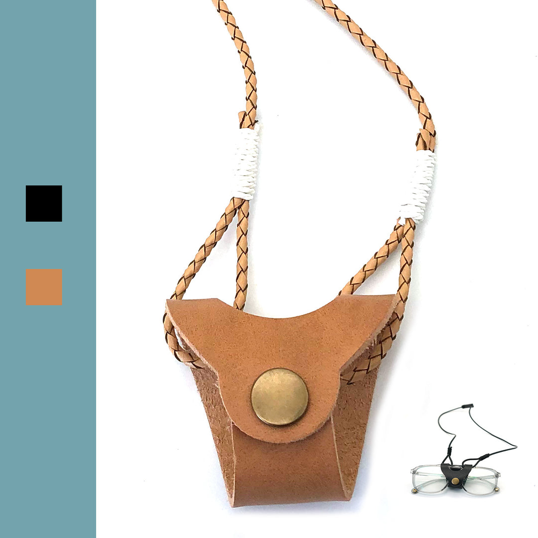 Leather Eyewear Holder Bowlift