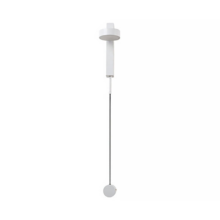 BowLift | Modern simple drum shade wall light metal LED wall light for the bedroom in white/warm light