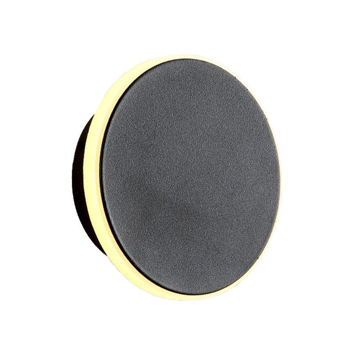 BowLift | Black/White Disc LED Wall Light Modernism Single Acrylic Wall Lighting Ideas in Warm/White Light