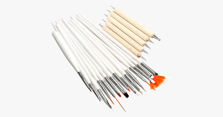 BowLift | Nail Art Set for Women – 20 Piece Set - Let Your Nails Speak Glamour