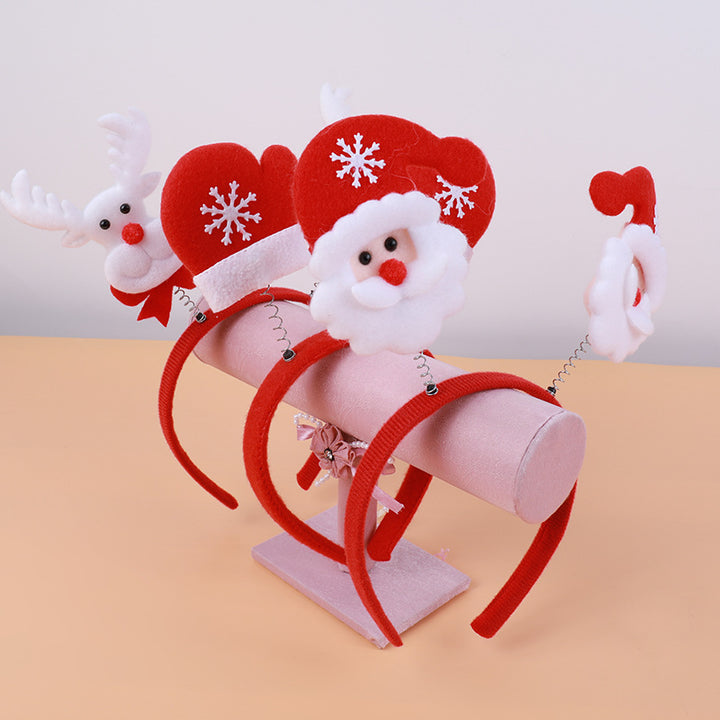 Festive Reindeer Headbands Bowlift