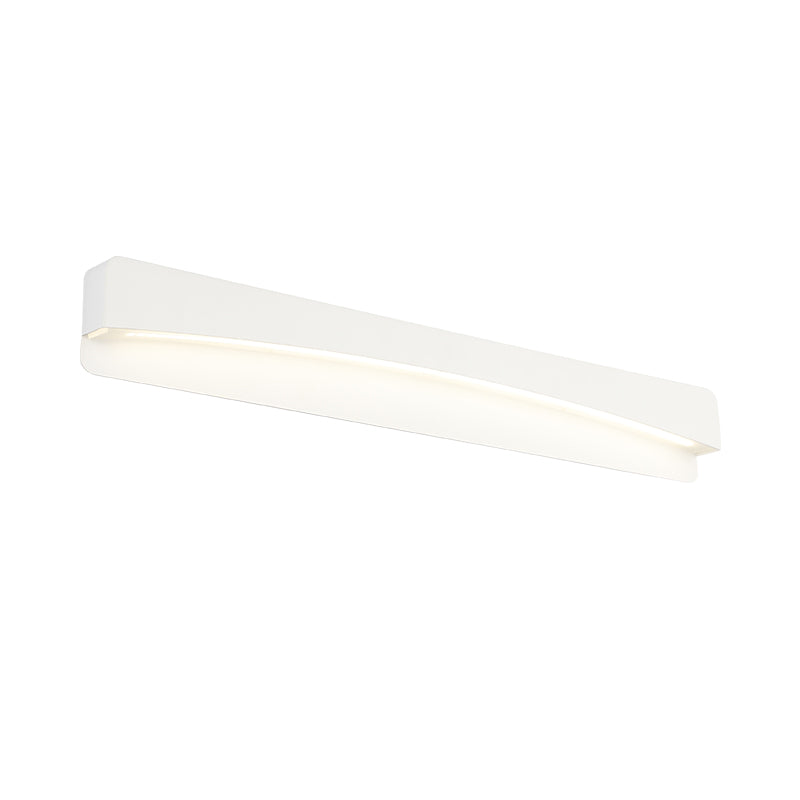 BowLift | 16.5"/20.5"/24.5" L LED Bathroom Vanity Light Modernism White Surface Wall Light with Rectangular Metal Shade