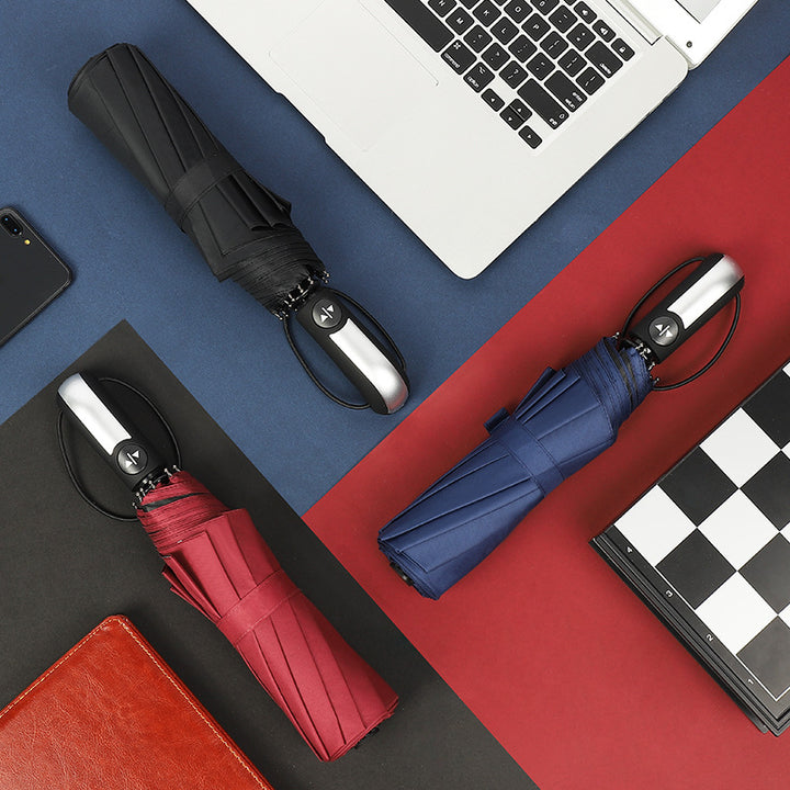 Ladies automatic umbrella with wind resistance Bowlift