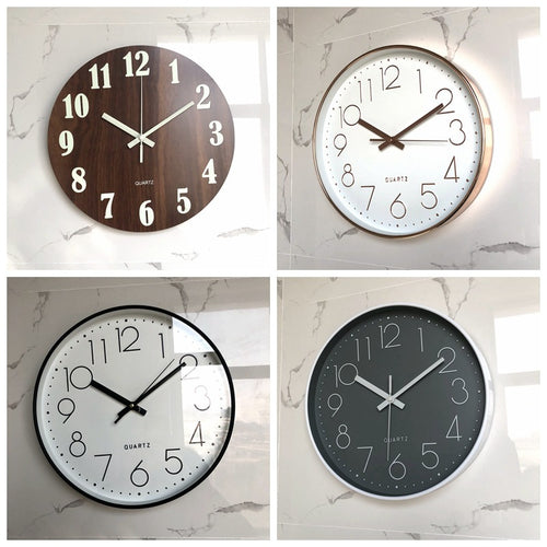 Wall clock with modern minimalist design Bowlift