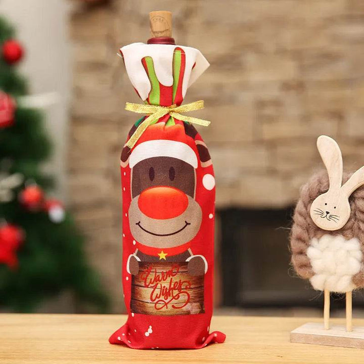 BowLift | Christmas Decorations Christmas Wine Bottle Socks