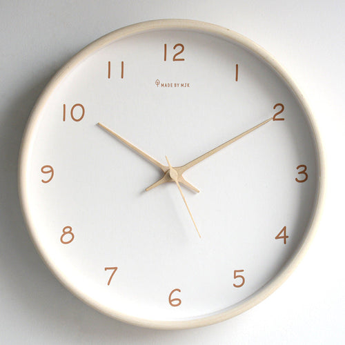 BowLift | TimberClock - Solid Wood Analog Clock