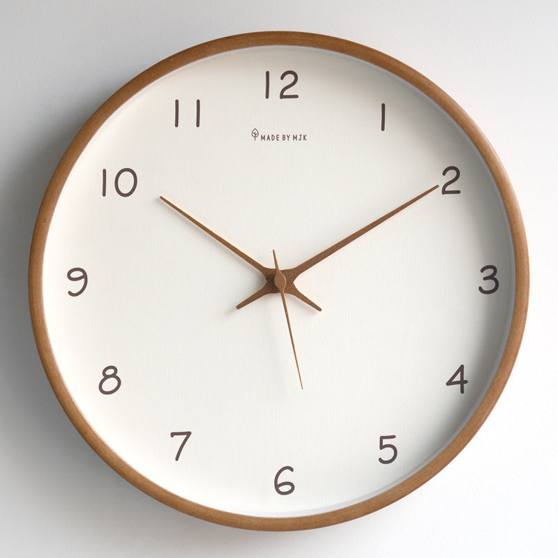 BowLift | TimberClock - Solid Wood Analog Clock