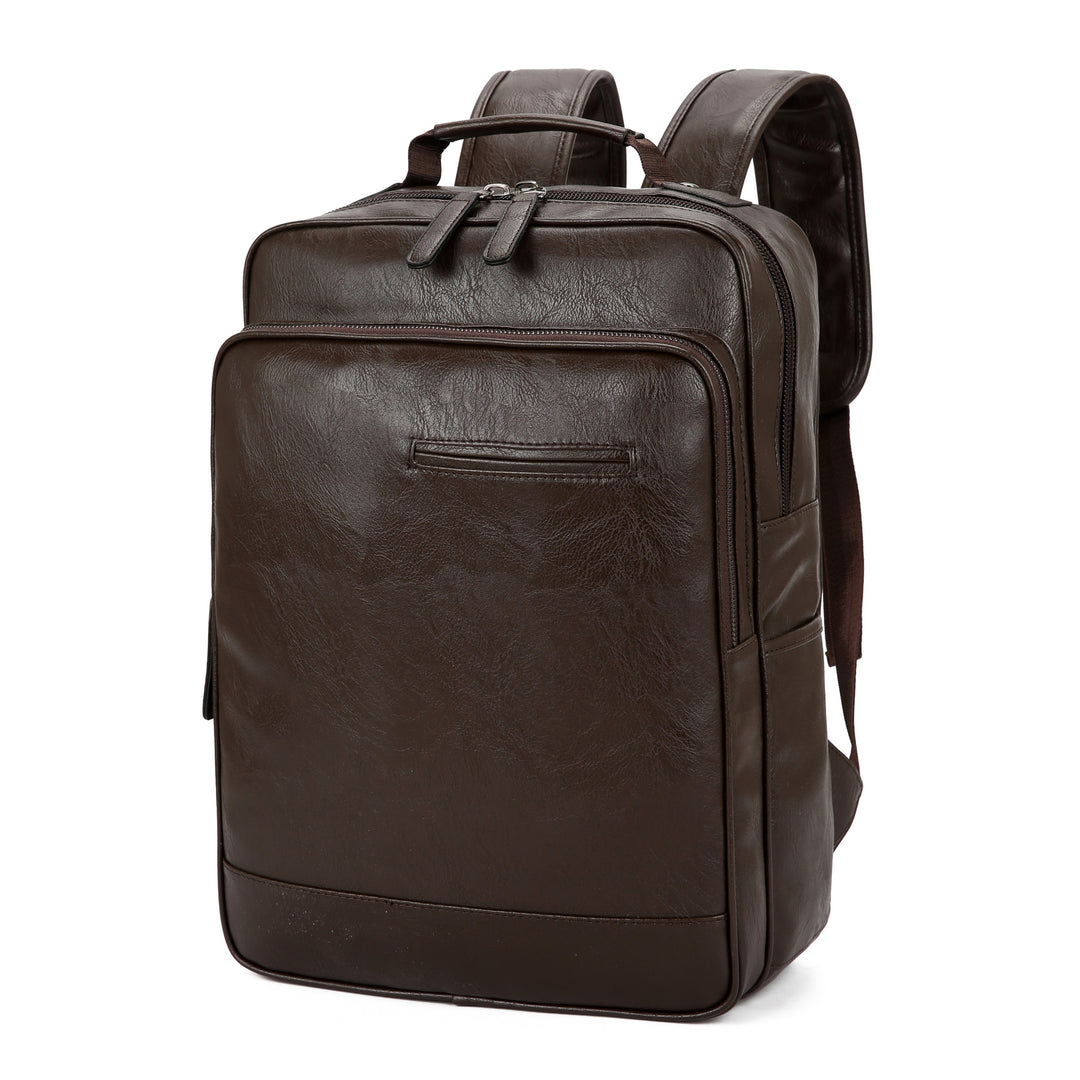 Premium Leather Business Backpack Bowlift