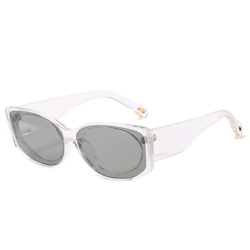 Transparent Oversized Sunglasses Bowlift