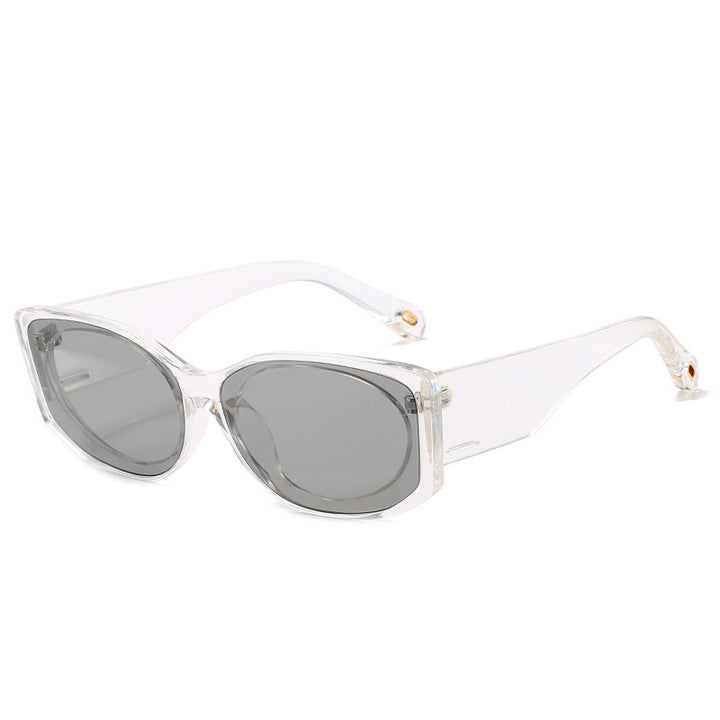Transparent Oversized Sunglasses Bowlift