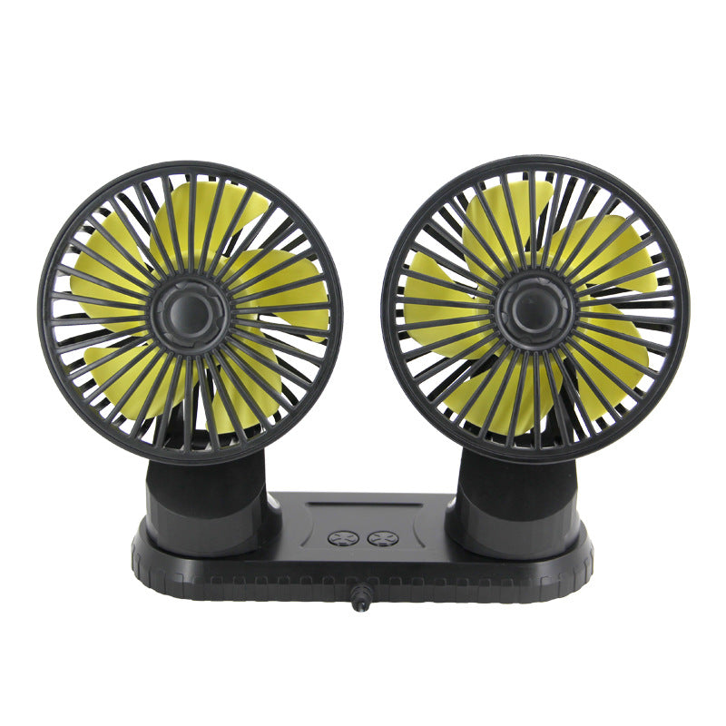 Unisex double fan with adjustable tilt Bowlift